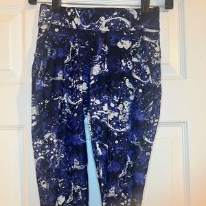 HPE Workout Leggings - Blue Marble